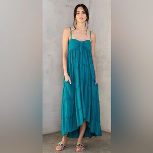 BNWT  BOHEMIAN EMPIRE WAIST LOOSE FIT MAXI DRESS
